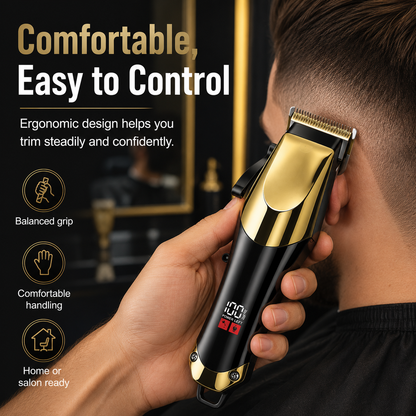 3-Piece Professional Hair Clipper & Trimmer Kit for  Men