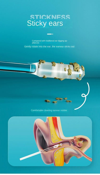 🔥Hot Sale 49% OFF👂Sticky Ear Pick Ear Wax Cleaner