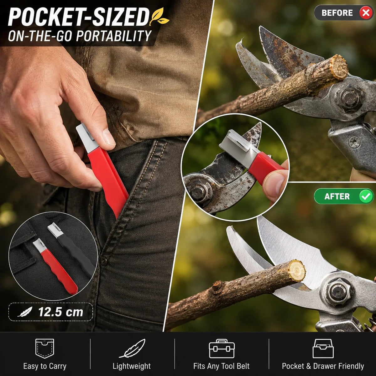 🛠️EdgePro Compact Tungsten Blade Sharpener