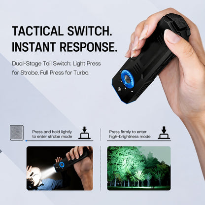💡Turn Night Into Day: Pocket‑Size High‑Lumen Tactical Flashlight 🛡️