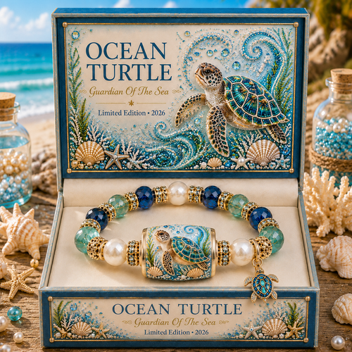 💥 Last Day 49% OFF – 🌊 Ocean Guardian Collection Bracelet — Limited Edition 2026