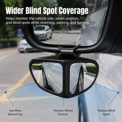 ⏰BUY 1 GET 1 FREE🔥 360° Wide‑Angle Blind Spot Rearview Mirror