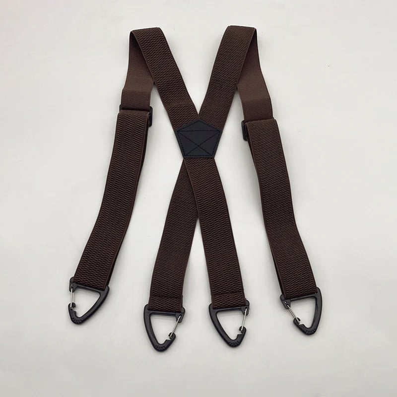 ⏰Men's X-Back Suspenders with Hook  Clips