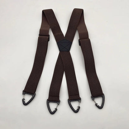 ⏰Men's X-Back Suspenders with Hook  Clips