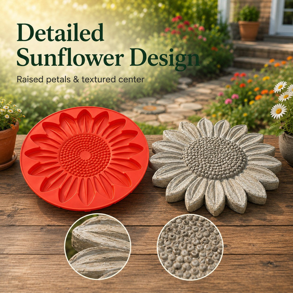 💥 LAST DAY 49% OFF - 🌻 Reusable Garden Art Mold – Make Your Garden Truly One of a Kind (📦Buy 3 Free Shipping)