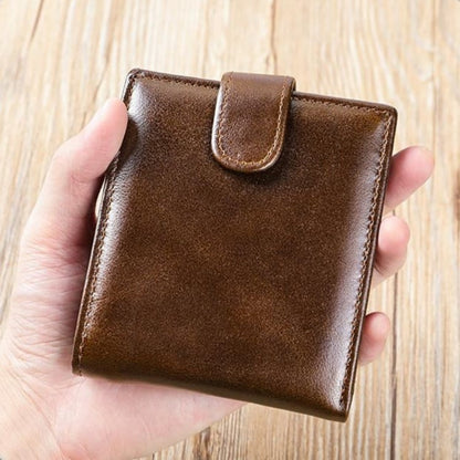 💕Hot Sale 30% Off💖👛Vintage Top‑Grain Genuine Leather Men’s Wallet