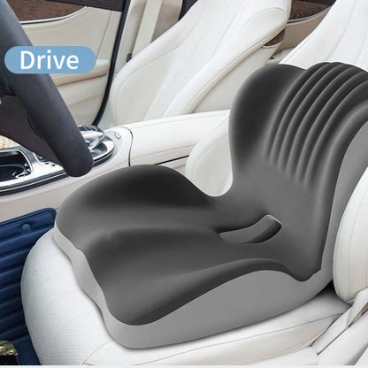 ❤️Sit Longer in Comfort with Ergonomic Memory Foam Back & Seat  Support