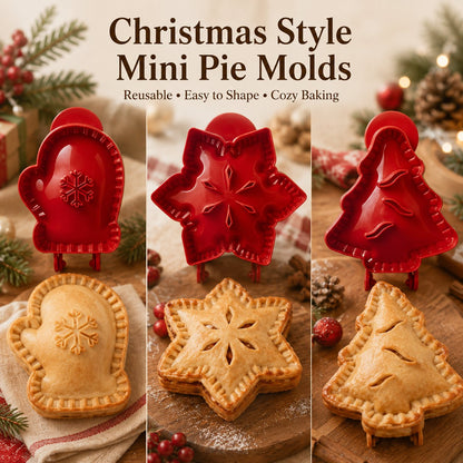 🥧Beginner‑Friendly Mini Hand Pie Press Mold | 6 Shapes Easy Homemade Pastry Dough Press Mould 🍎