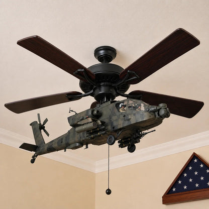 🔥 LAST DAY 50% OFF-🚁 Helicopter Ceiling Fan Decoration – Flying Aviation Display