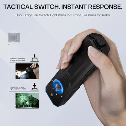 💡Turn Night Into Day: Pocket‑Size High‑Lumen Tactical Flashlight 🛡️