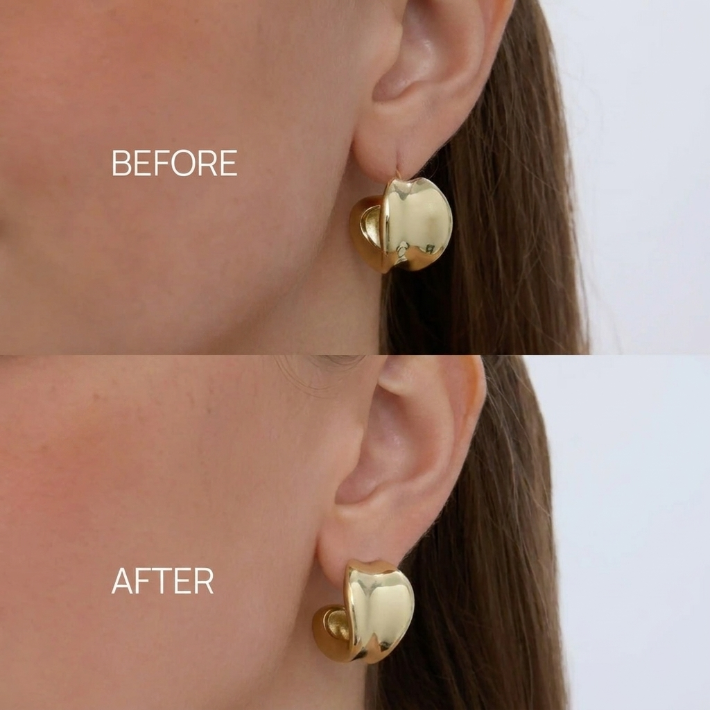 🔥14K Gold Plated Lobe Lifters for Heavy Earrings