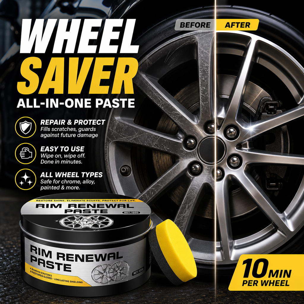 🥳2026 HOT SALE🥳💞50K+ SOLD!💨✨All-in-One Wheel Care & Restoration  Paste