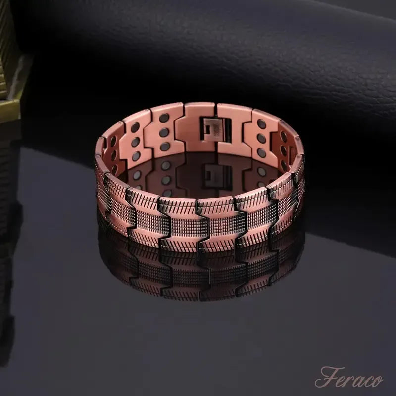 Copper magnetic bracelet--Relieve fatigue and promote blood  circulation