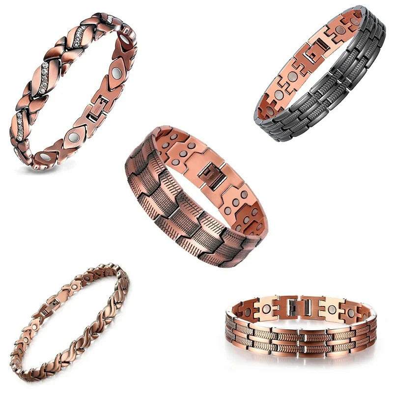 Copper magnetic bracelet--Relieve fatigue and promote blood  circulation