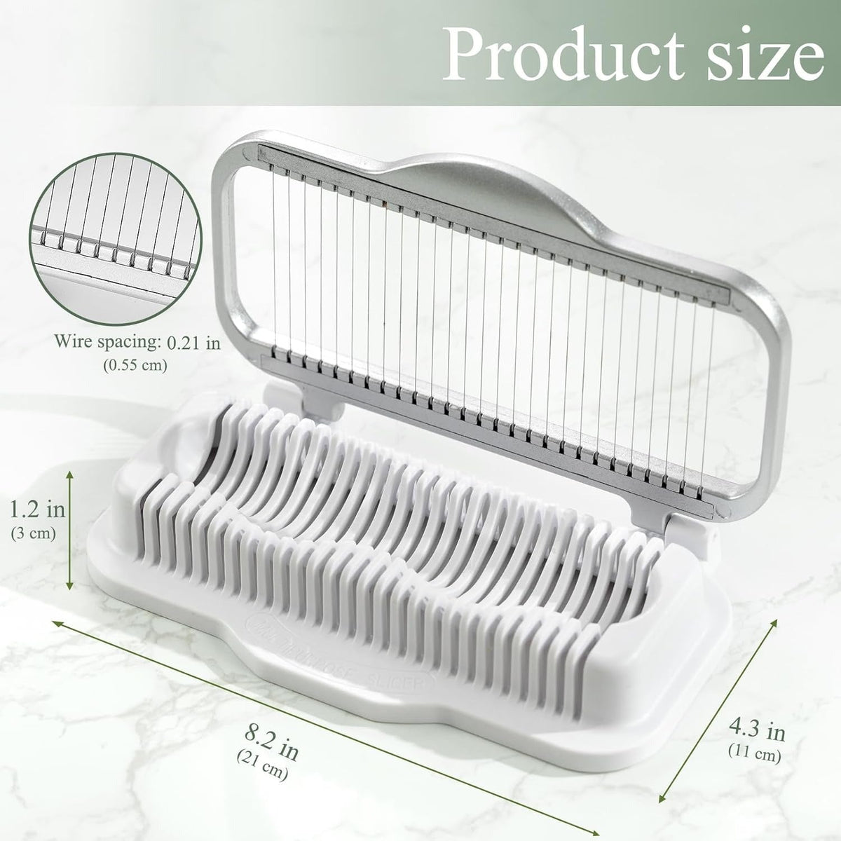 🔥LAST DAY 50% OFF🔥Egg Slicer for Hard Boiled Eggs Banana Slicer