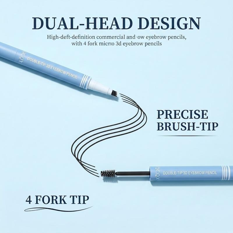 ✨ Say Goodbye to Sparse, Uneven Brows – Dual-Tip 3D Microblading Eyebrow Pen for Natural, Long-Lasting Results! ✨