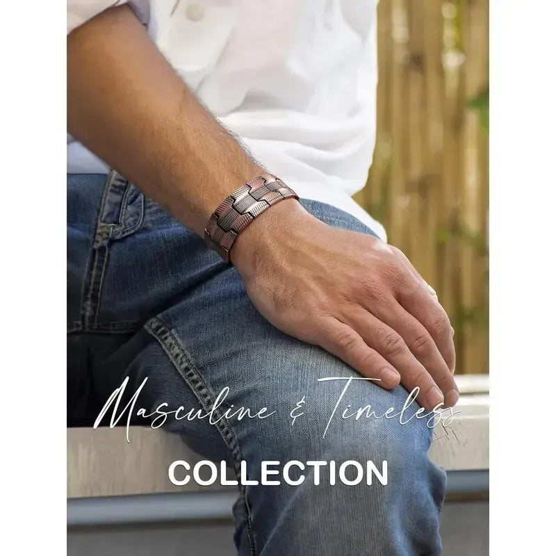 Copper magnetic bracelet--Relieve fatigue and promote blood  circulation