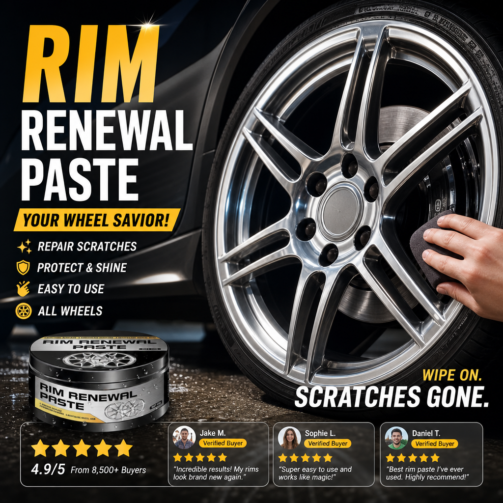 🥳2026 HOT SALE🥳💞50K+ SOLD!💨✨All-in-One Wheel Care & Restoration  Paste