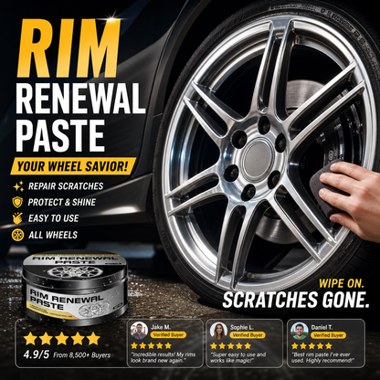 🥳2026 HOT SALE🥳💞50K+ SOLD!💨✨All-in-One Wheel Care & Restoration  Paste