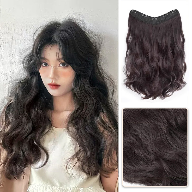 Clip in U-Shaped Hair Extension Hairpiece for  Women