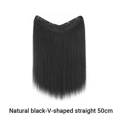 Clip in U-Shaped Hair Extension Hairpiece for  Women