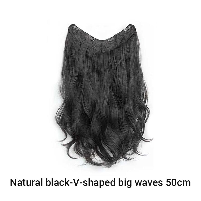 Clip in U-Shaped Hair Extension Hairpiece for  Women