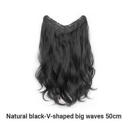 Clip in U-Shaped Hair Extension Hairpiece for  Women