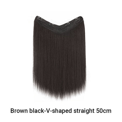Clip in U-Shaped Hair Extension Hairpiece for  Women