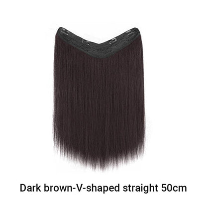 Clip in U-Shaped Hair Extension Hairpiece for  Women