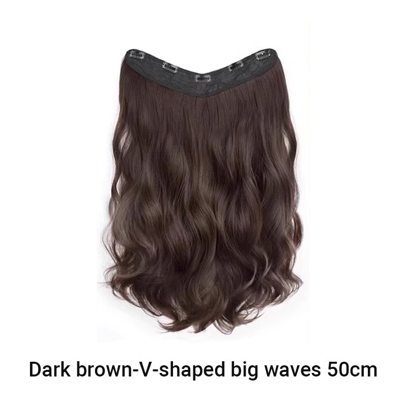 Clip in U-Shaped Hair Extension Hairpiece for  Women