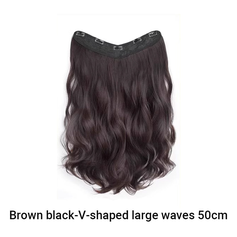 Clip in U-Shaped Hair Extension Hairpiece for  Women