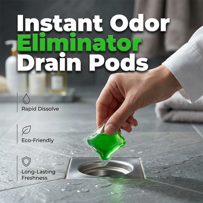 🏠💧Drain Deodorizer Pods – Say goodbye to embarrassing odours. 🚰