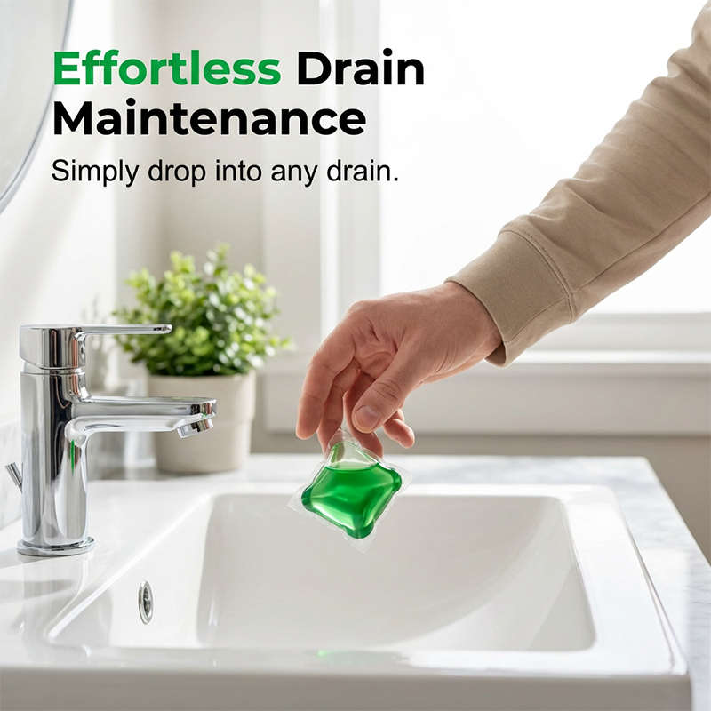 🏠💧Drain Deodorizer Pods – Say goodbye to embarrassing odours. 🚰