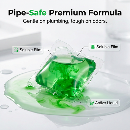 🏠💧Drain Deodorizer Pods – Say goodbye to embarrassing odours. 🚰