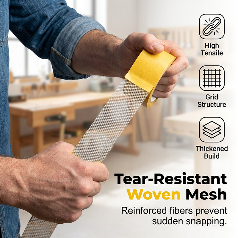 High-Tack Double-Sided Mesh  Tape