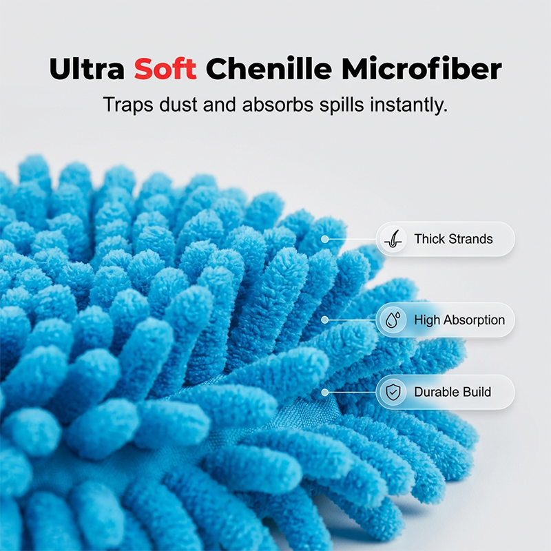 ⌛Limited-Time Offer-Chenille Spin Mop Head Replacement