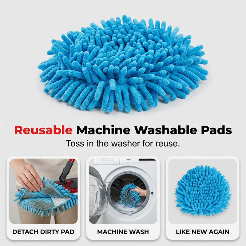 ⌛Limited-Time Offer-Chenille Spin Mop Head Replacement
