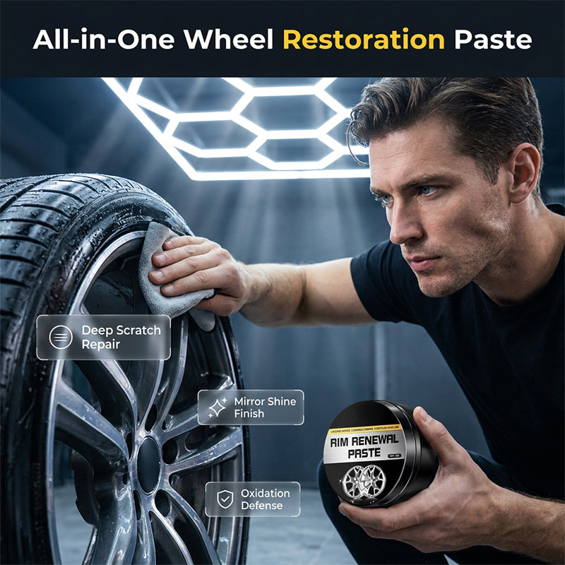 🥳2026 HOT SALE🥳💞50K+ SOLD!💨✨All-in-One Wheel Care & Restoration  Paste
