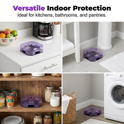 🔥Reusable Effective Cockroach Trap, Non-Toxic Sticky Roach Catcher for Indoor Home & Kitchen Pest Control