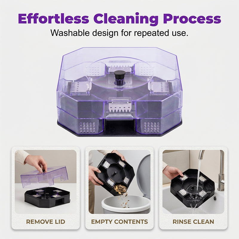 🔥Reusable Effective Cockroach Trap, Non-Toxic Sticky Roach Catcher for Indoor Home & Kitchen Pest Control