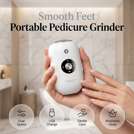 Compact Automatic Foot Pedicure  Grinder