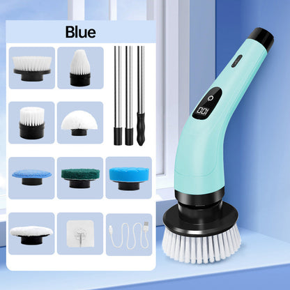 📢📢50% OFF !! ⏰🧽8-in-1 Electric Cleaning Brush Set for Home Use