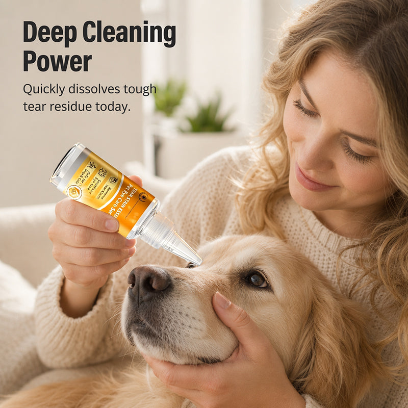 🐶First 50 Customers 50% Off✨Gentle Pet Eye Care Cleaner, Daily Grooming for Eye Surrounding Skin 👀