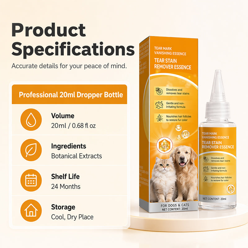 🐶First 50 Customers 50% Off✨Gentle Pet Eye Care Cleaner, Daily Grooming for Eye Surrounding Skin 👀