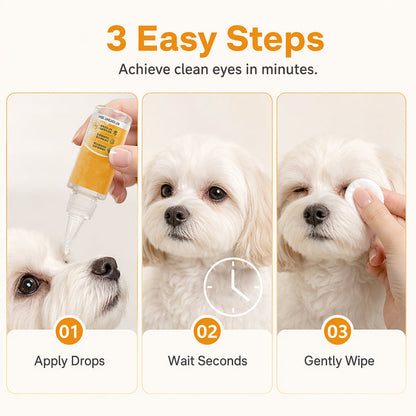 🐶First 50 Customers 50% Off✨Gentle Pet Eye Care Cleaner, Daily Grooming for Eye Surrounding Skin 👀